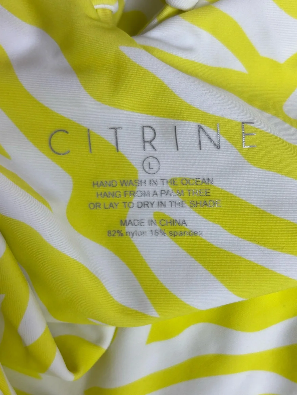 NEW Anthropologie Citrine Luna One Piece Swimsuit Size Large NWT$176
